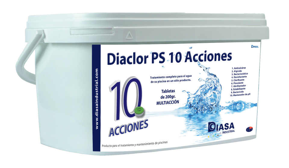 Таблетки 10 эффектов - Diaclor PS 200/10 В Кишиневе